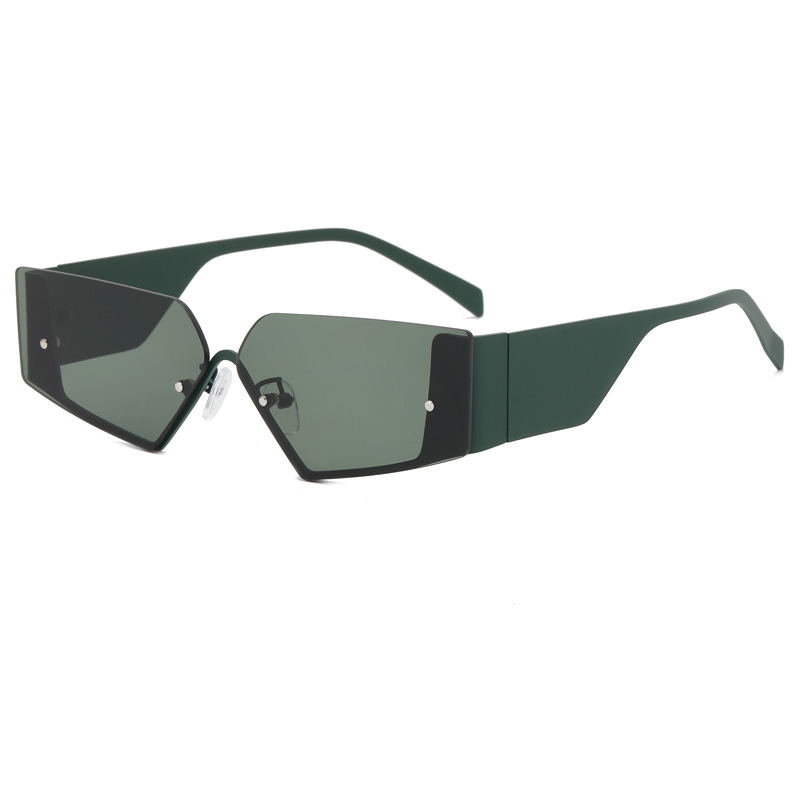 Fabricantes nuevo estilo futurista gafas de sol sin marco I2G gafas de sol de tiro callejero retro europeo y americano personalizado gafas de sol de alta calidad