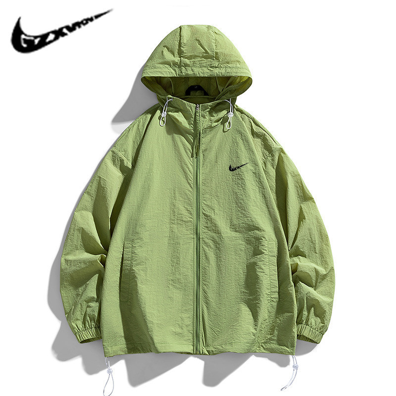 Cross-Border Outdoor Sun Protection Clothing Ice Silk Light Ice Silk Breathable Youth Couple Skin Clothing Hooded Jacket Sun Protection Clothing
