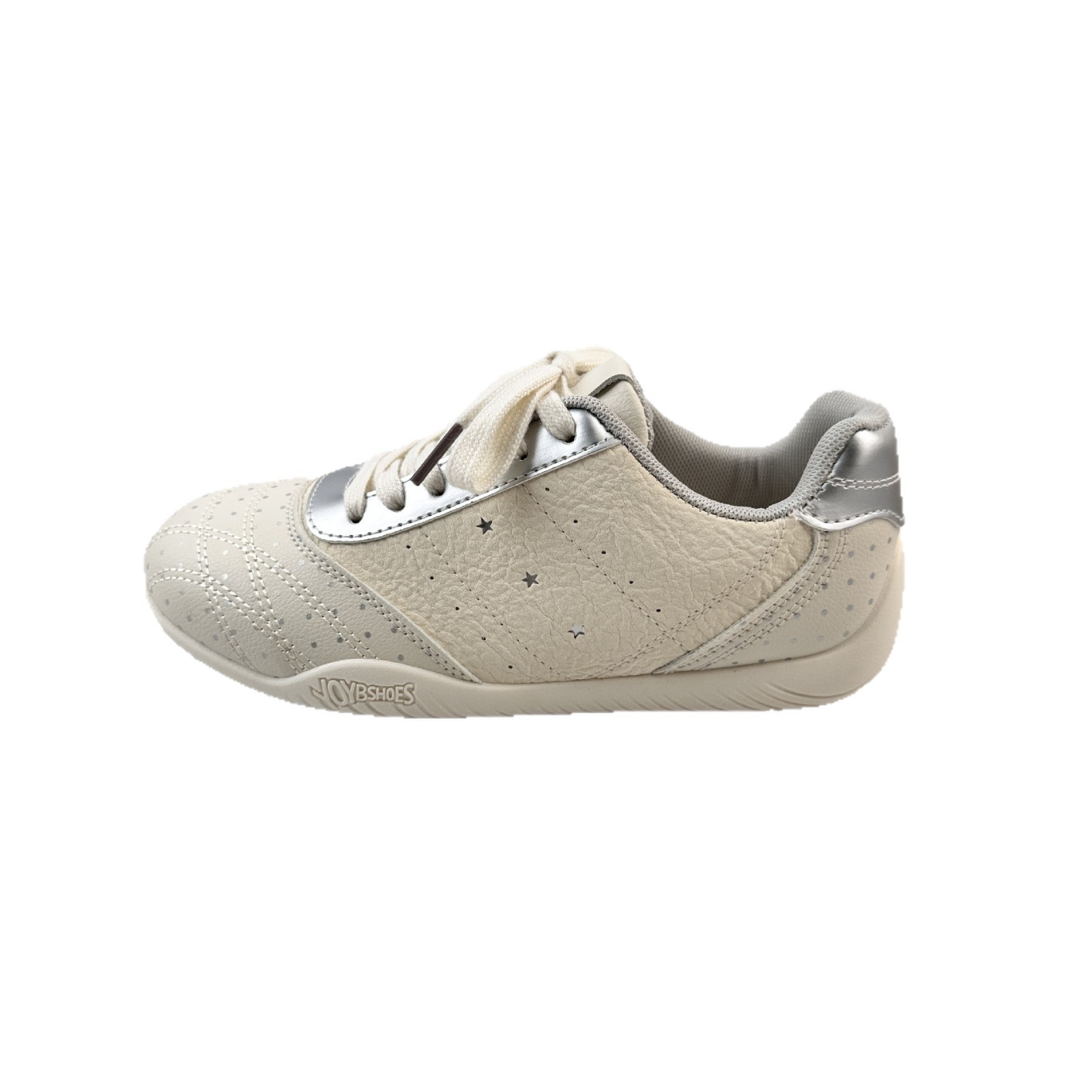 Yuanbo nicho no choque zapatos de skate para mujeres 2025 nuevo primavera y otoño zapatos blancos con suela gruesa zapatos casuales para mujeres