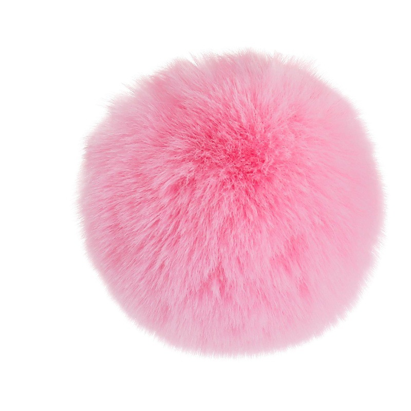 Venta directa de fábrica, bolas de piel sintética de conejo de 4 cm, coloridas, hechas a mano, accesorios de bricolaje para ropa, decoración de zapatos y sombreros, pequeños adornos de bolas de felpa.