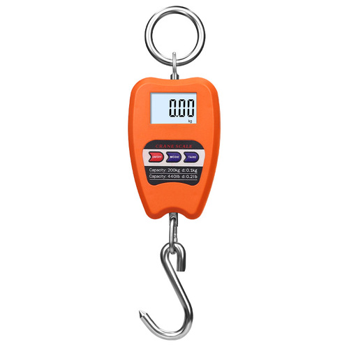 Precision electronic scale 200kg commercial portable scale food scale crane scale household small electronic hook weighing scale