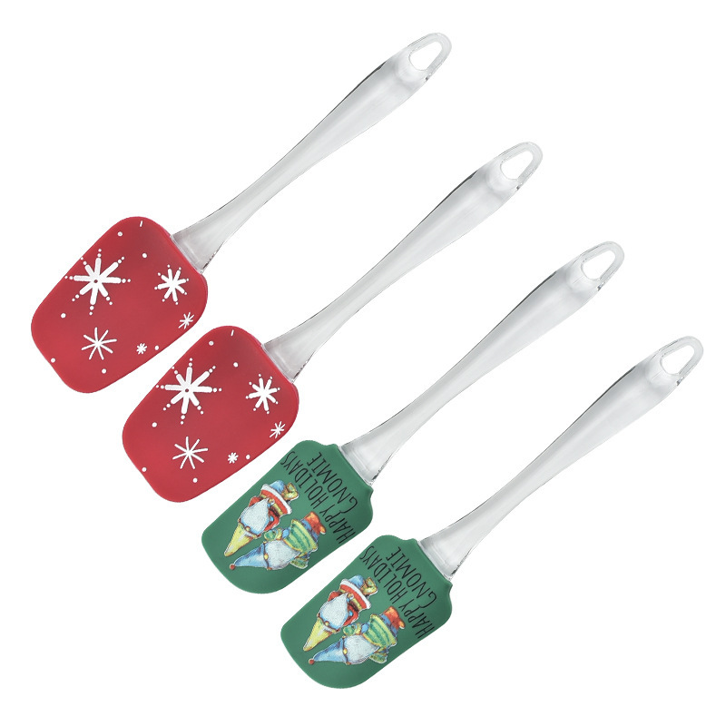 Impresión de silicona agitación pastel crema mantequilla pasta manija transparente fábrica directa