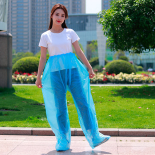 Rain Pants for Glass Slide Rafting, Split Rain Pants for Dustproof, Waterproof and Dirt-Proof Cycling Electric Vehicle Rain Pants