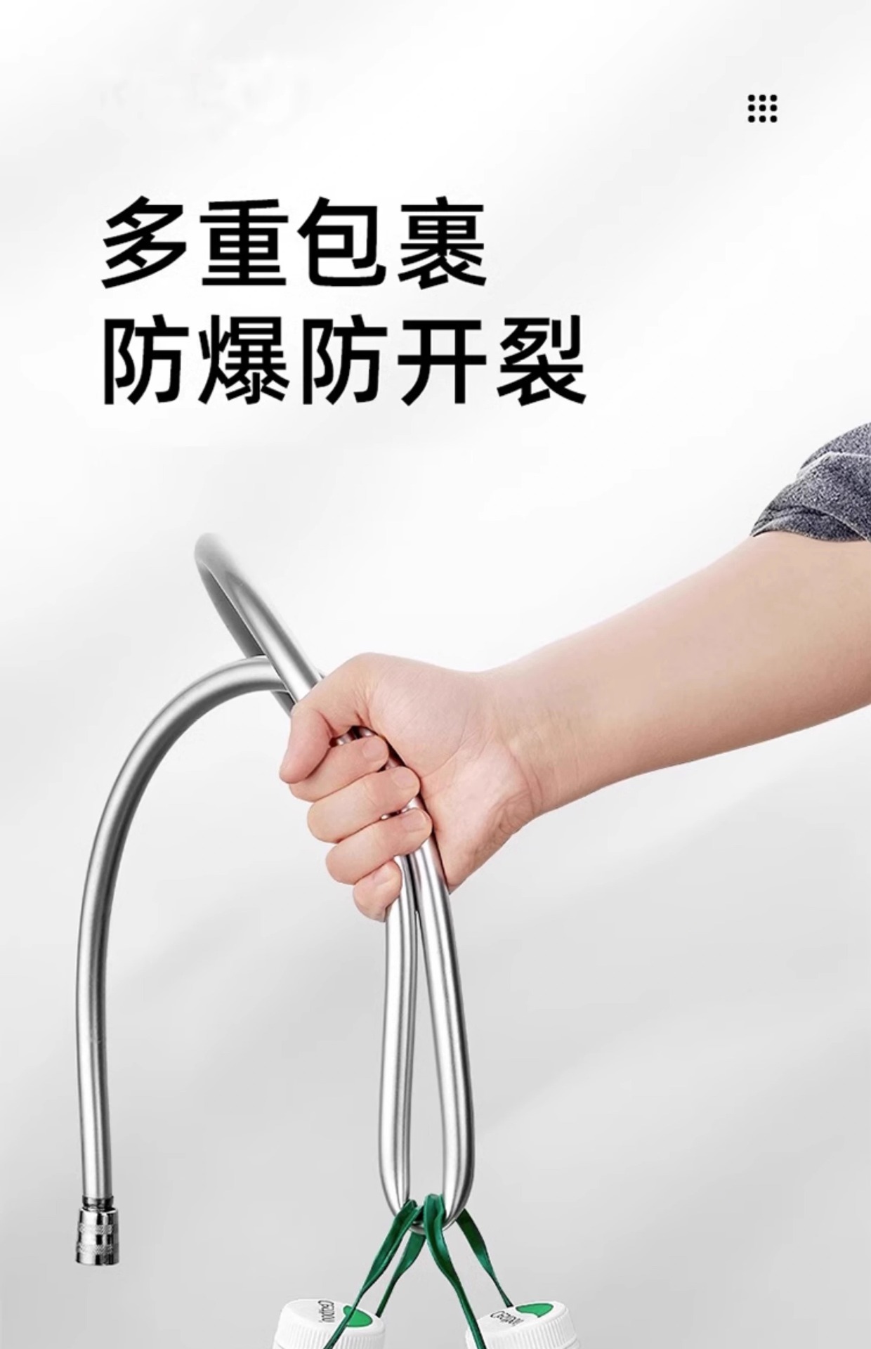 PVC shower head hose water heater universal 4-point interface lotus pod nozzle pressurized shower head hose manufacturer wholesale undefined