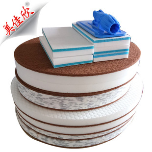 Floor cleaning polishing pad washing machine scouring pad bonding plate melamine disc melamine mop floor cleaning piece