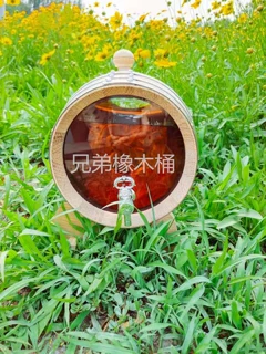 玻璃可视橡木桶威士忌橡木酒桶