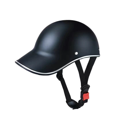 Bicycle helmet for men and women, Motosiklet dəbilqələri - one-size-fits-all-58cm-inclusive-62cm-exclusive-matte-black