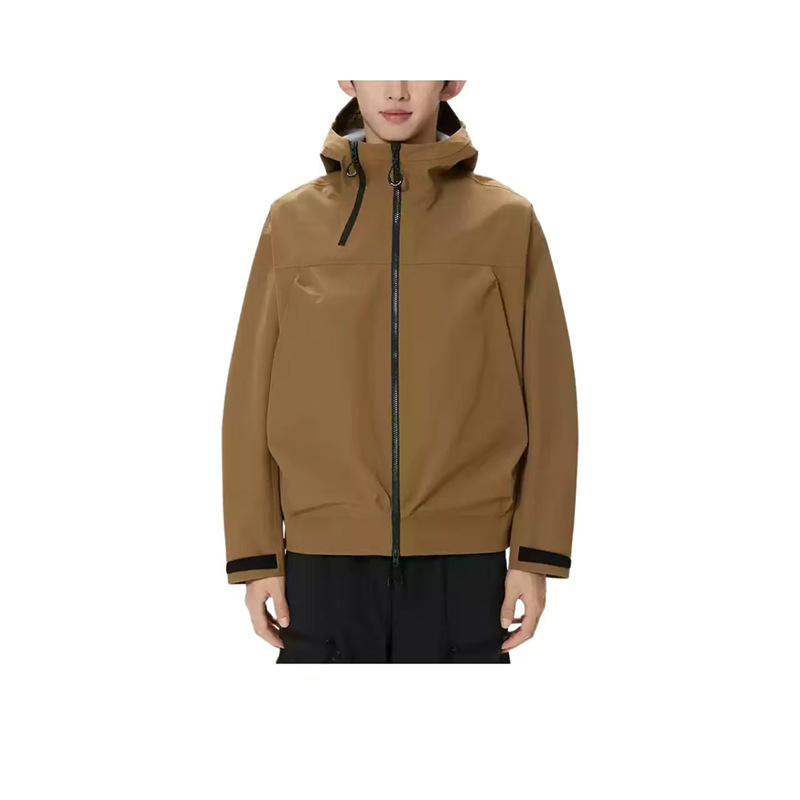 Nuevo clon dos árboles al aire libre montaña montar a prueba de viento impermeable tres abrigo de tela de montaña ropa de montaña