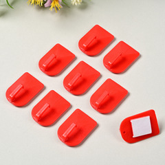 Wedding supplies wedding room decoration red strong adhesive hooks wedding happy hooks organization tools clothing hooks hanging decorations
