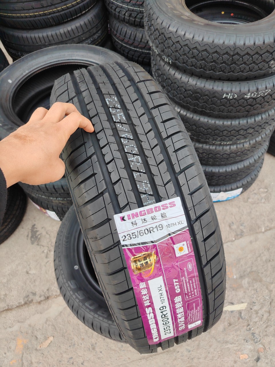 Brand New Keda Tires 235/60R19 107H Comfort Type, Suitable for Haval Big Dog Tires 23560R19