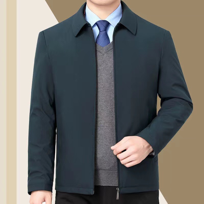 Peacock green zipper style