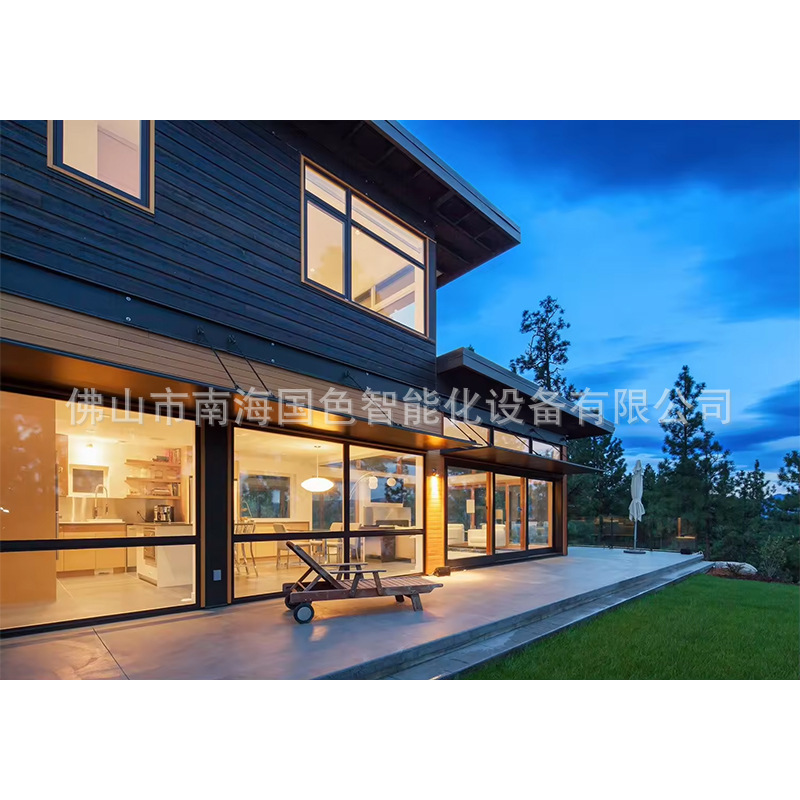 Export Scenic Resort Casa de vacaciones Casa de acero ligero Villa Casa de construcción propia Estructura de acero Casa de tablero de contenedores móvil con casa decorada