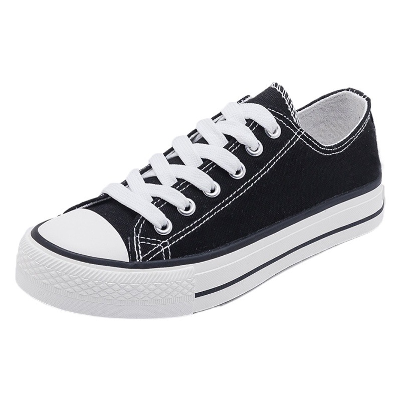 Wholesale 2026 Spring and Autumn Classic Canvas Shoes for Women, Korean Style White Shoes for Students, Couple Style Men's Shoes, Casual Sneakers