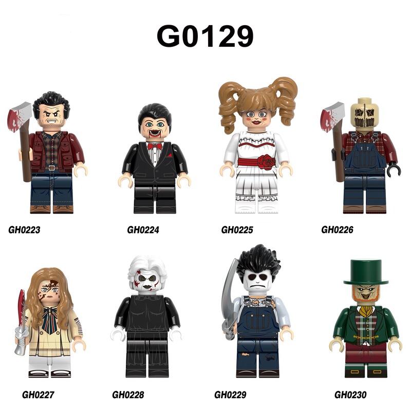 Foreign Trade Goods G0129 Movie Series Educational Assembly Building Block Figures Toys in Opp Bags Foreign Trade Goods G0129 Movie Series Educational Assembly Building Block Figures Toys in Opp Bags