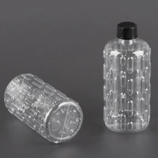 工厂定制 PETG材质塑料瓶 多款式透明空瓶子包装  香薰精油专用瓶