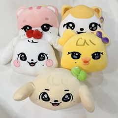 Ive miniveフラッシュ大きな颜抱き枕gaeul yujinliz漫画昼寝枕クッション