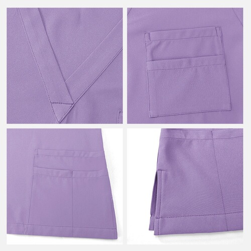 Elastic hand clothes for men and women's short-sleeved surgical clothes, oral nurses and doctors 'work clothes, pet hospitals, medical brush hand clothes,