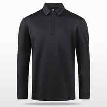 秋冬装长袖t恤企业工作服定印logo翻领polo衫团体工衣厂服员工服