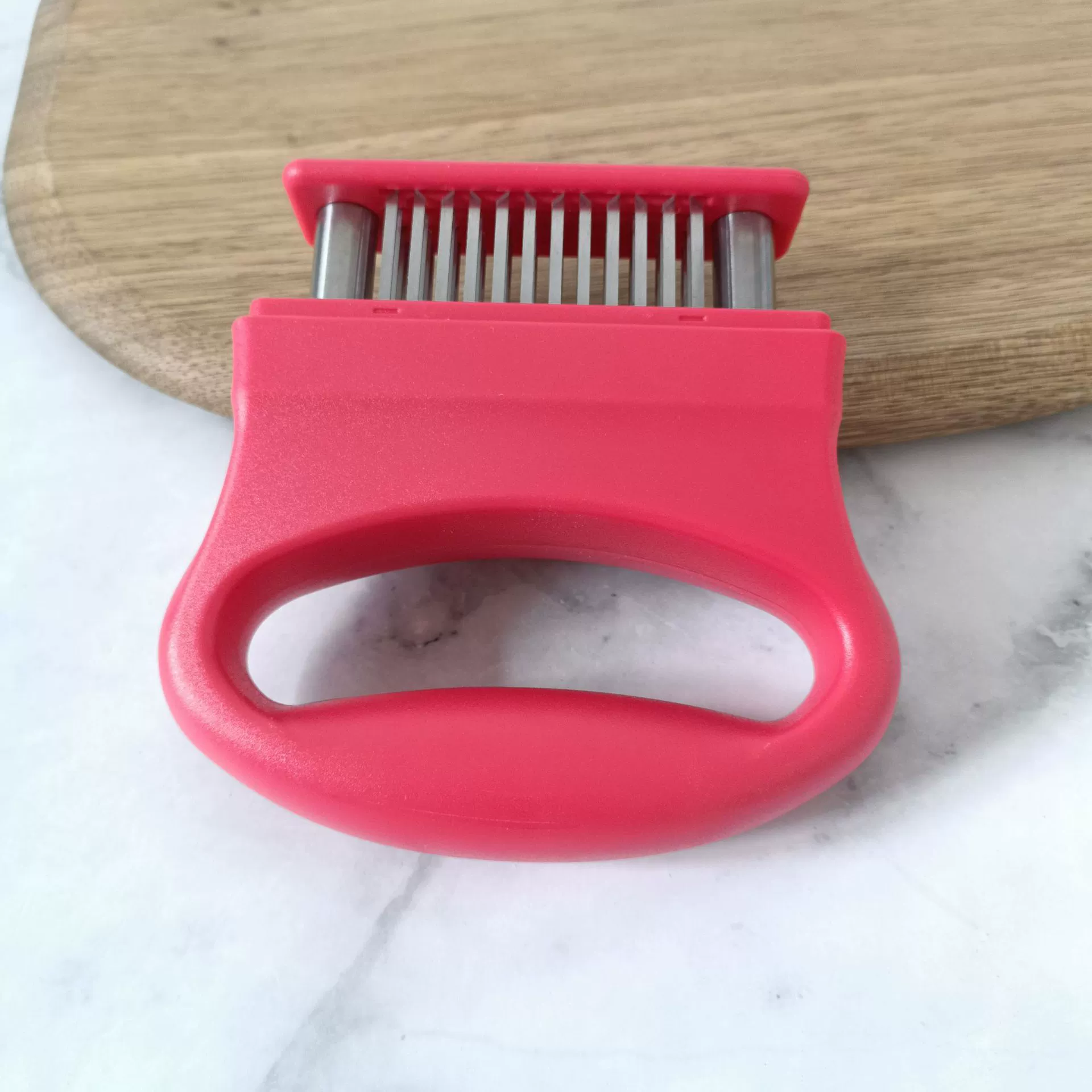 Мясной tenderizer на 48 игл, игла для рыхления мяса, нержавеющая сталь, устройство для отбивания/прокола мяса (для отбивки стейка/разрушения сухожилин)