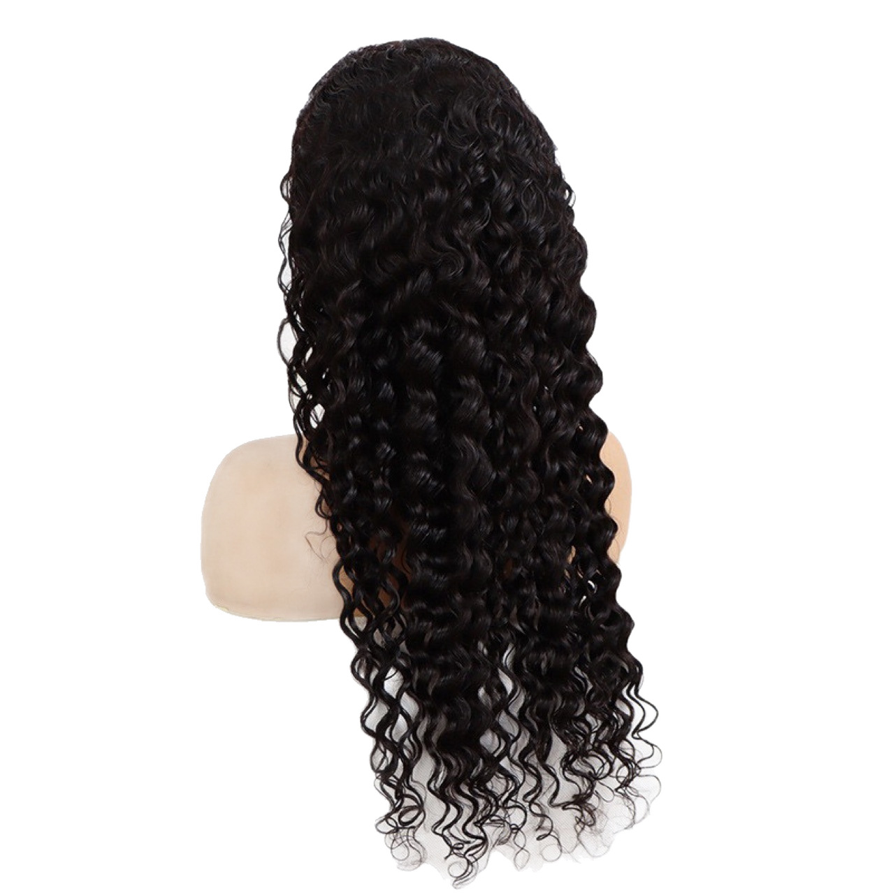 Peluca Frontal de Encaje de Cabello Humano 13x4 Rizado Largo Natural