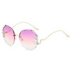 Fashionable sunglasses, sun protection cream, glasses, suitable for import, new collection, 2022, UF-protection, fitted, Korean style