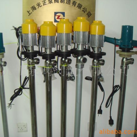 厂家供应光正精品型电动抽液泵不锈钢插桶泵手提式铝合金抽油泵