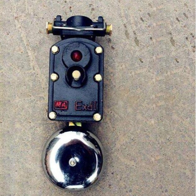 estructura compacta y conveniente para instalar campana eléctrica a prueba de explosiones para uso en la mina de aleación de aluminio moldeo por fundición