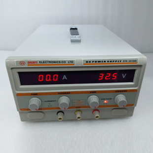 Shunyi SYK6060D constant voltage constant current high precision DC stabilized voltage electroplating experimental power supply 60V60A constant current source