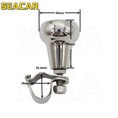 Stainless steel 316 steering wheel grip booster ball assist yacht marine hardware accessories (Sükan çarxları) - large