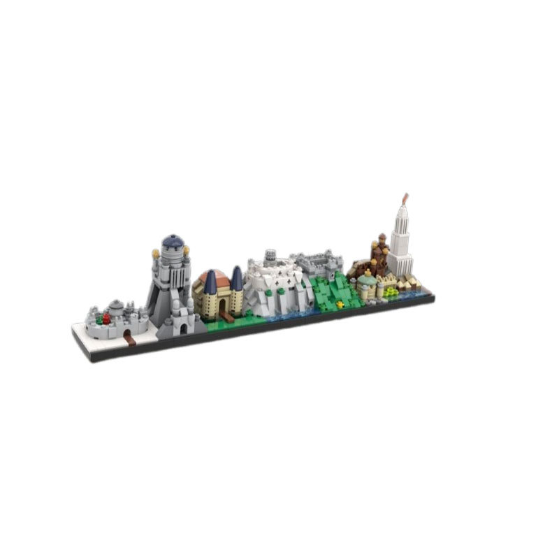 Westeros Skyline Klemmbausteine Modell Für Kinder Bauklötze_voghion.com