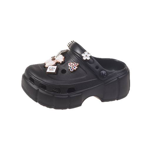 Children's shoes.  Children's Crocs Women's 2024 Spring and Summer New Middle Children's Slippers Men's