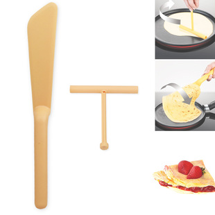 Pancake fruit rake fried egg cake paste pancake scraper kitchen pasta baking tool cooking shovel