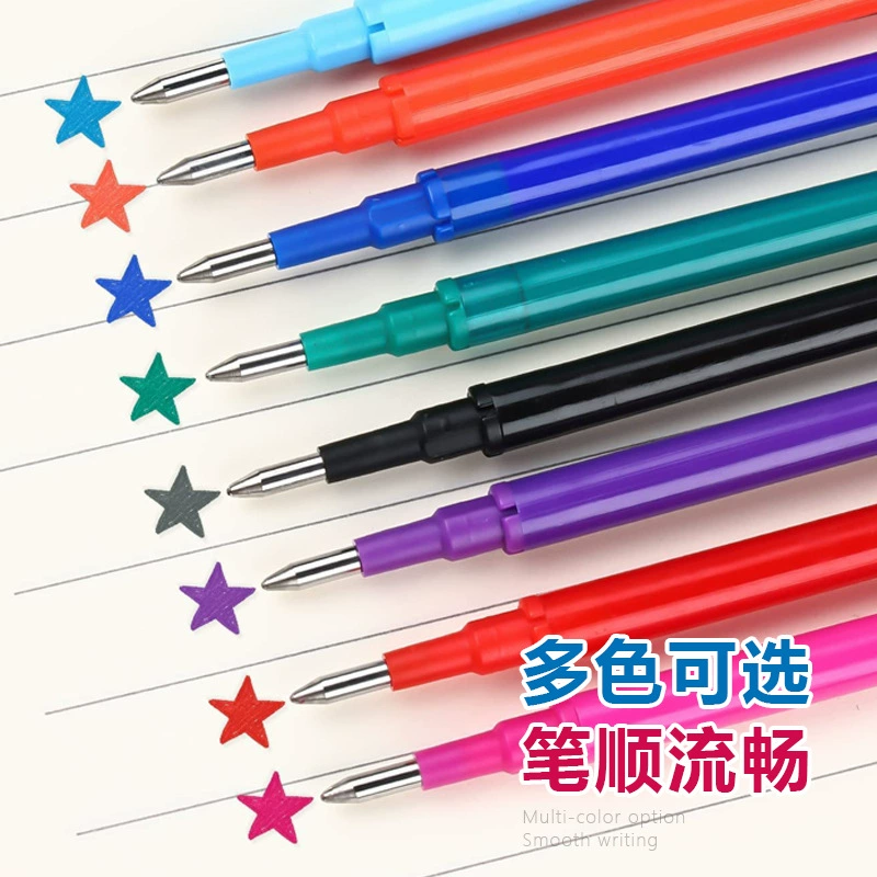 Нажмите втираемую ручку и нажмите втираемую ручку