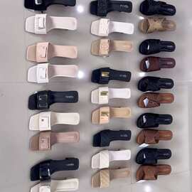 Lady slipper女士拖鞋Z休闲平底鞋货源批发HEELs wholesale【S版