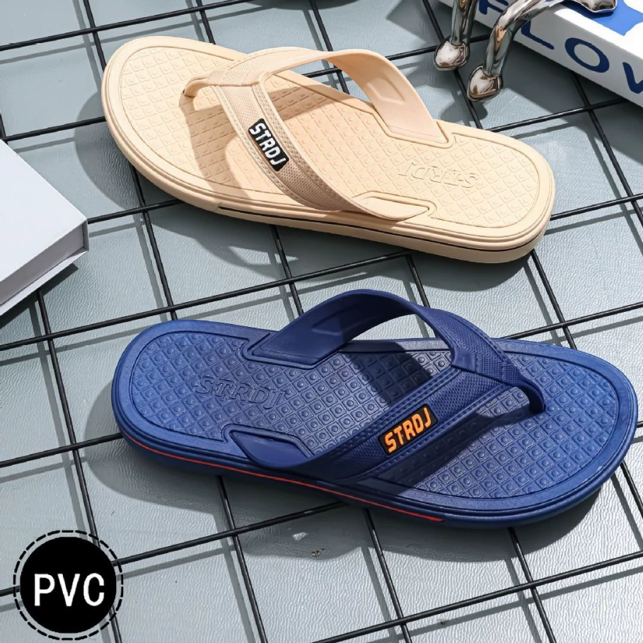 25 Сан Тонг Фабрика Летние Электронная Торговля Экспорт Мужские ПВХ Мягкие Шлепанцы Пляжные Повседневные Обувь Отацу