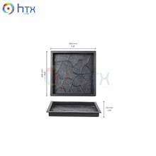 人行道成型模板 ABS加厚塑料模具 广场路面砖机压板道路施工材料