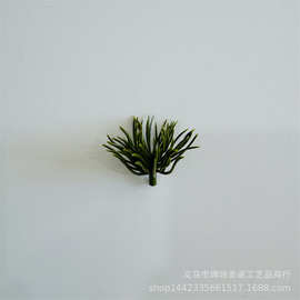 仿真植物圣诞松针头 3.5CM松头 圣诞圈圣诞藤条工业品装饰PE小松