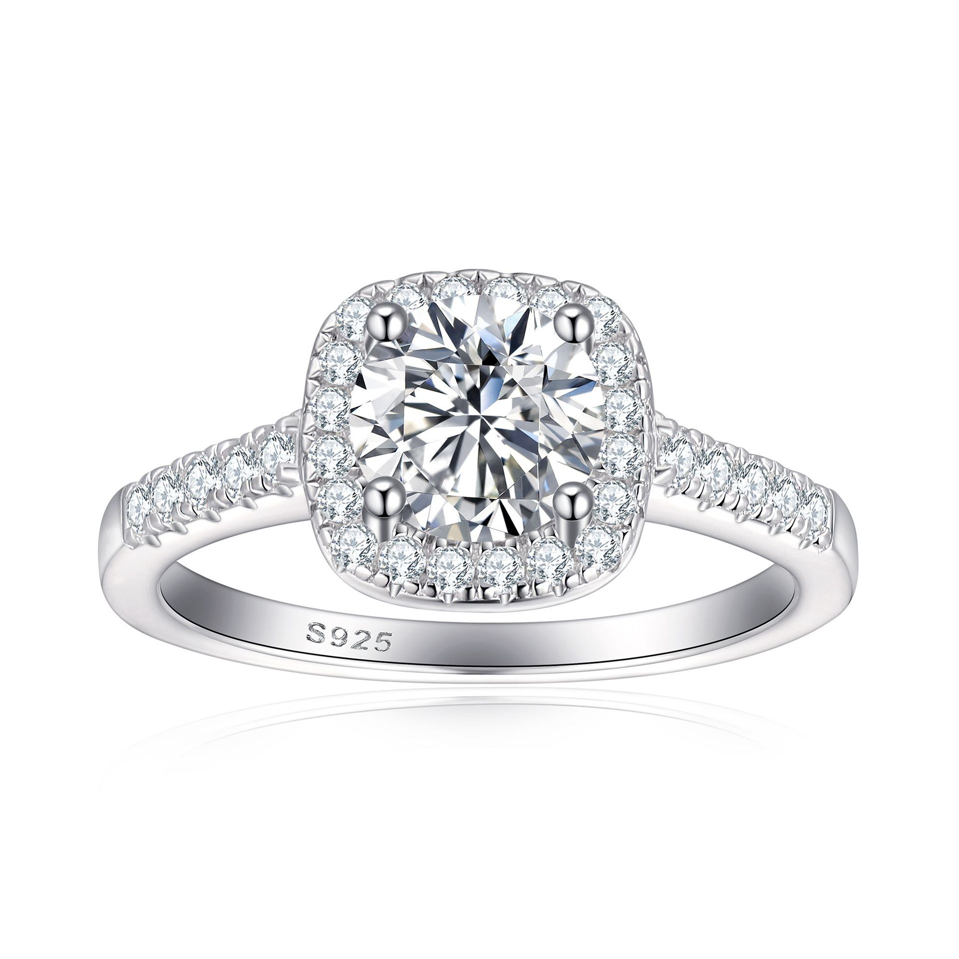 Cross-border e-commerce popular rings for European and American women S925 silver handmade jewelry silver accessories export wholesale wedding rings