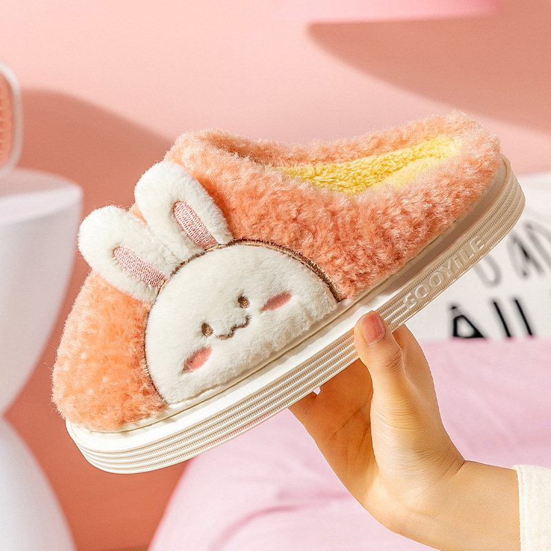 Fleece Plush Adjustable Open-Toe Spring Summer Outdoor Cozy Cushioned Memory Foam Breathable Slippers House Shoes_voghion.com