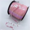 Fuchsia nail sequins, 4.5meter