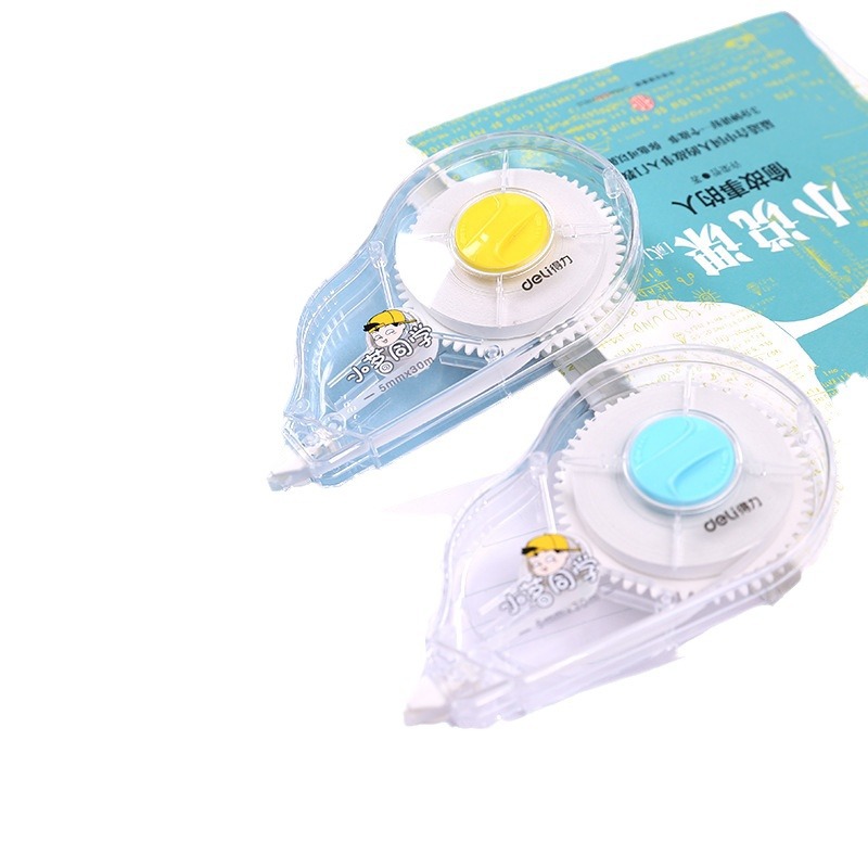 Deli 8180 Xiaoming estudiante simple cinta de corrección de gran capacidad papelería de oficina