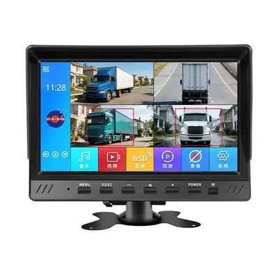 reverse camera, four-channel monitoring, Driving recorder