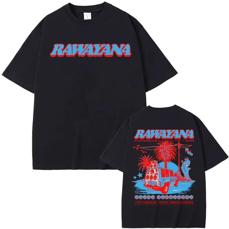 Band Rawayana Coachella 2026 Merch t Shirt Men Women Casual Tee Shirt Band Rawayana Coachella 2026 Merch t Shirt Men Women Casual Tee Shirt