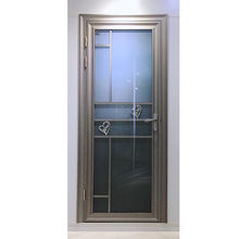 钛镁铝合金厕所门玻璃门浴室门双钢化玻璃洗手间厨房卫生间厂代发