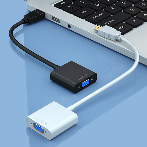 HDMI to VGA Adapter/Cable with Chip for High-Definition 1080p Laptop to VGA Monitor