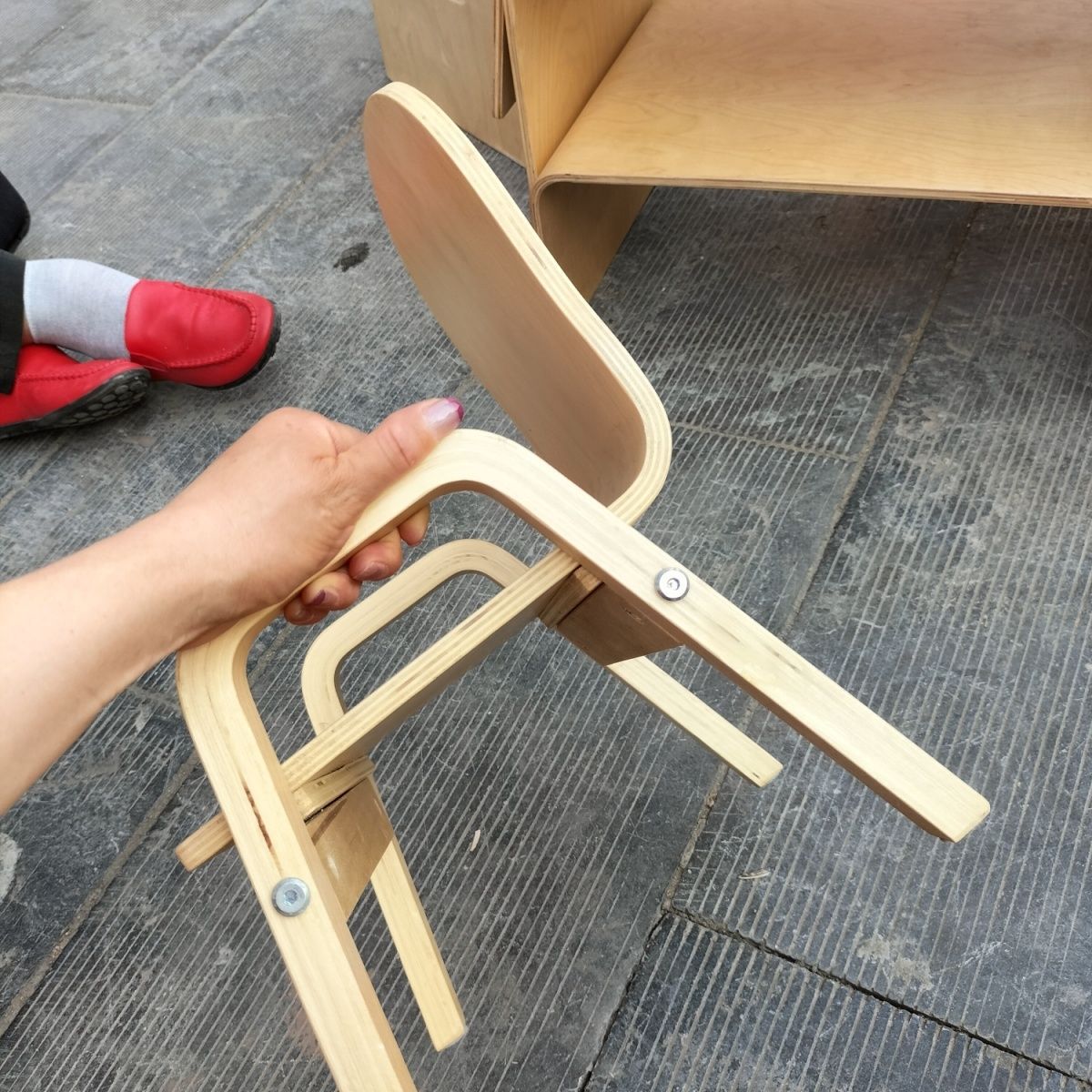 Solid Wood Children's Chair with Backrest, Children's Seat, Baby Learning Chair, Kindergarten Small Chair with Armrests