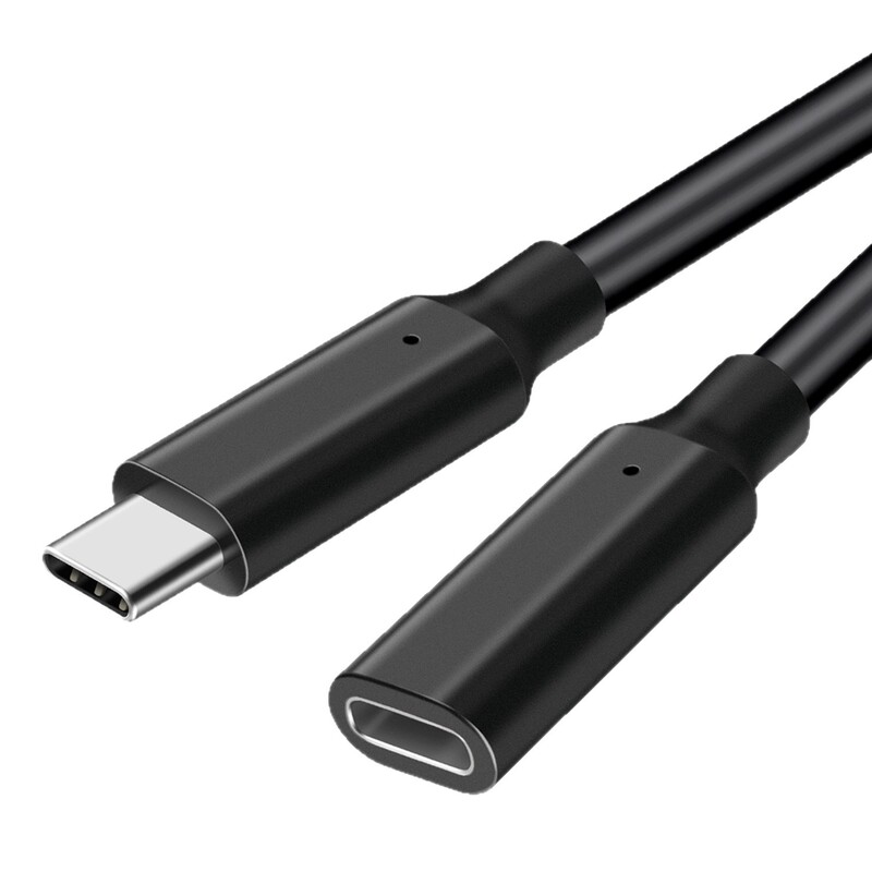 Type-c延長ケーブル オス-メス USB3.2アダプタケーブル 20Gbps コンピューターハードディスクケーブル モニター8Kスクリーン投影ケーブル|undefined