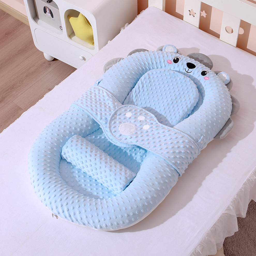 블루 라이온 싱글 침대 + 슬로프 매트