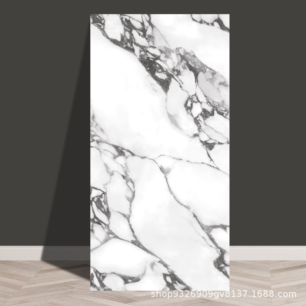 Autoadhesivo adhesivo de pared transfronterizo papel de pared de aluminio plástico imitación de azulejos adhesivo a prueba de agua a prueba de humedad papel de pared decorativo de fondo de baño