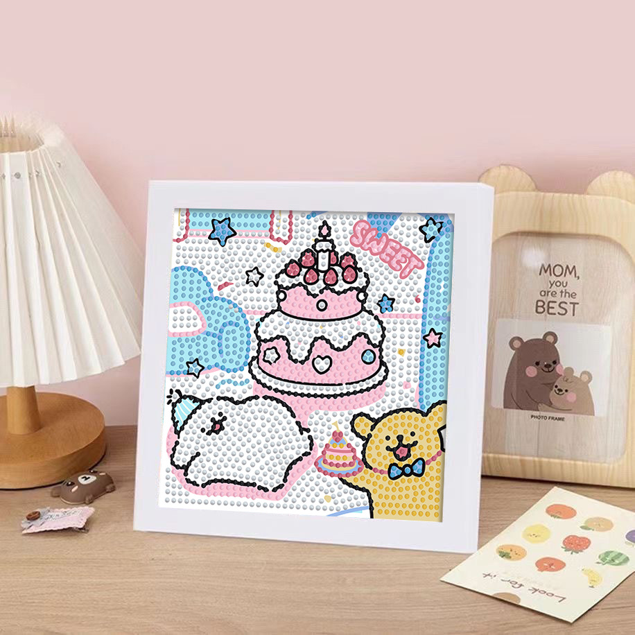 사각 프레임 ZJ21(사진 프레임 키트와 함께 제공)